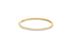  Fairy Dust - Bracelets à maillons - Argent / GP 14 carats - Zircone - 18,5cm